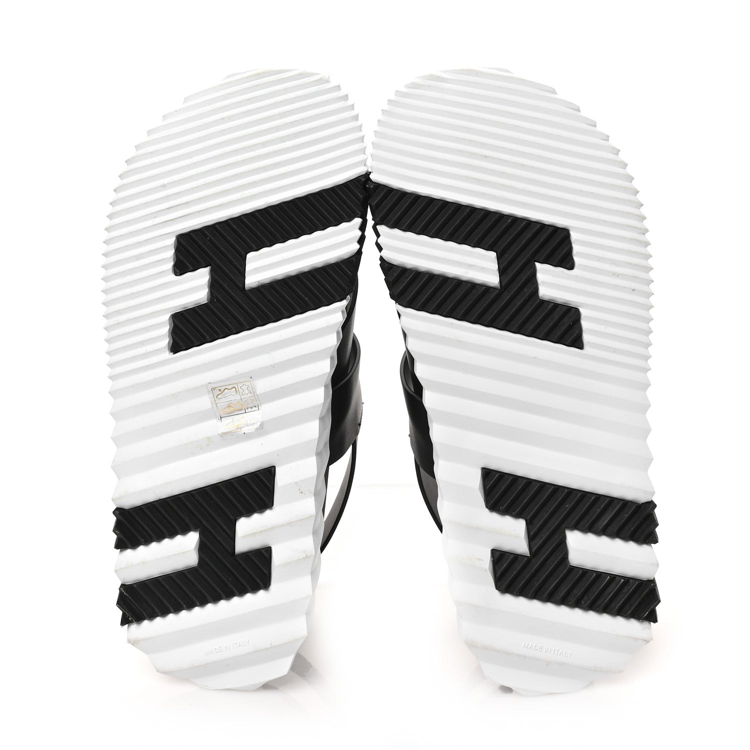 Hermes Parachute Fabric Calfskin Womens Electric Sandals 39 Black 5 of 8