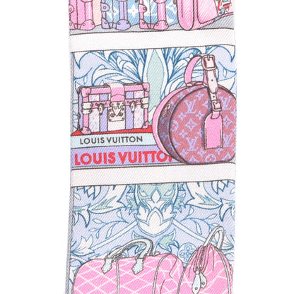 Louis Vuitton Silk Monogram LV Trunks and Bags BB Bandeau Purple 3 of 3