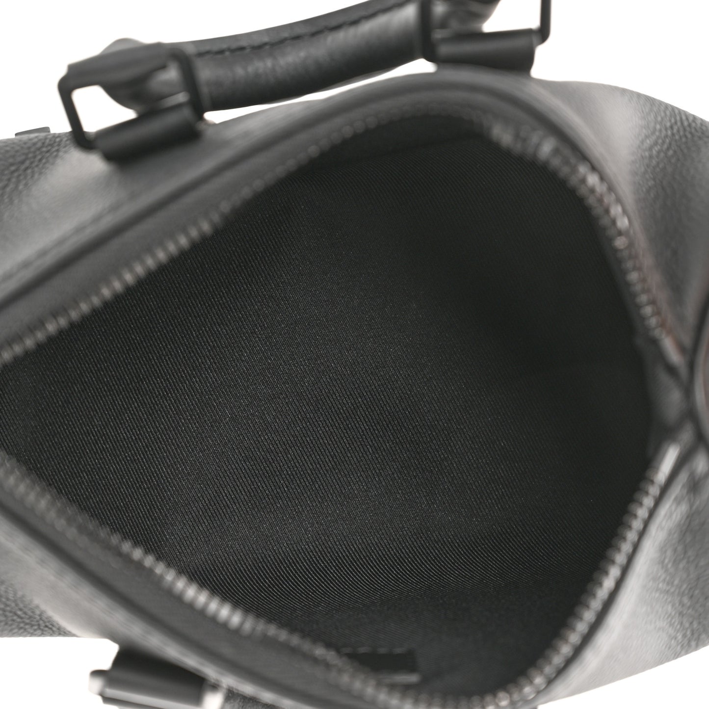 Grained Calfskin Aerogram Keepall XS Black
