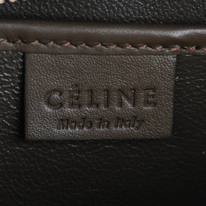 Celine Smooth Calfskin Nano Luggage Khaki 6 of 7