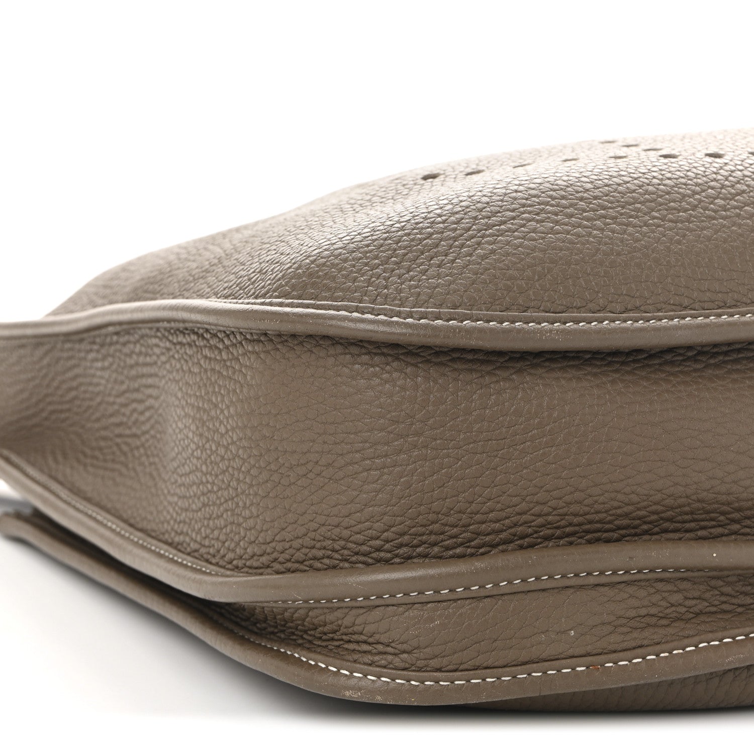 Hermes Taurillon Clemence Evelyne III PM Etoupe 9 of 11
