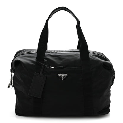 Prada Re-Nylon Saffiano Duffle Bag Black 1 of 9