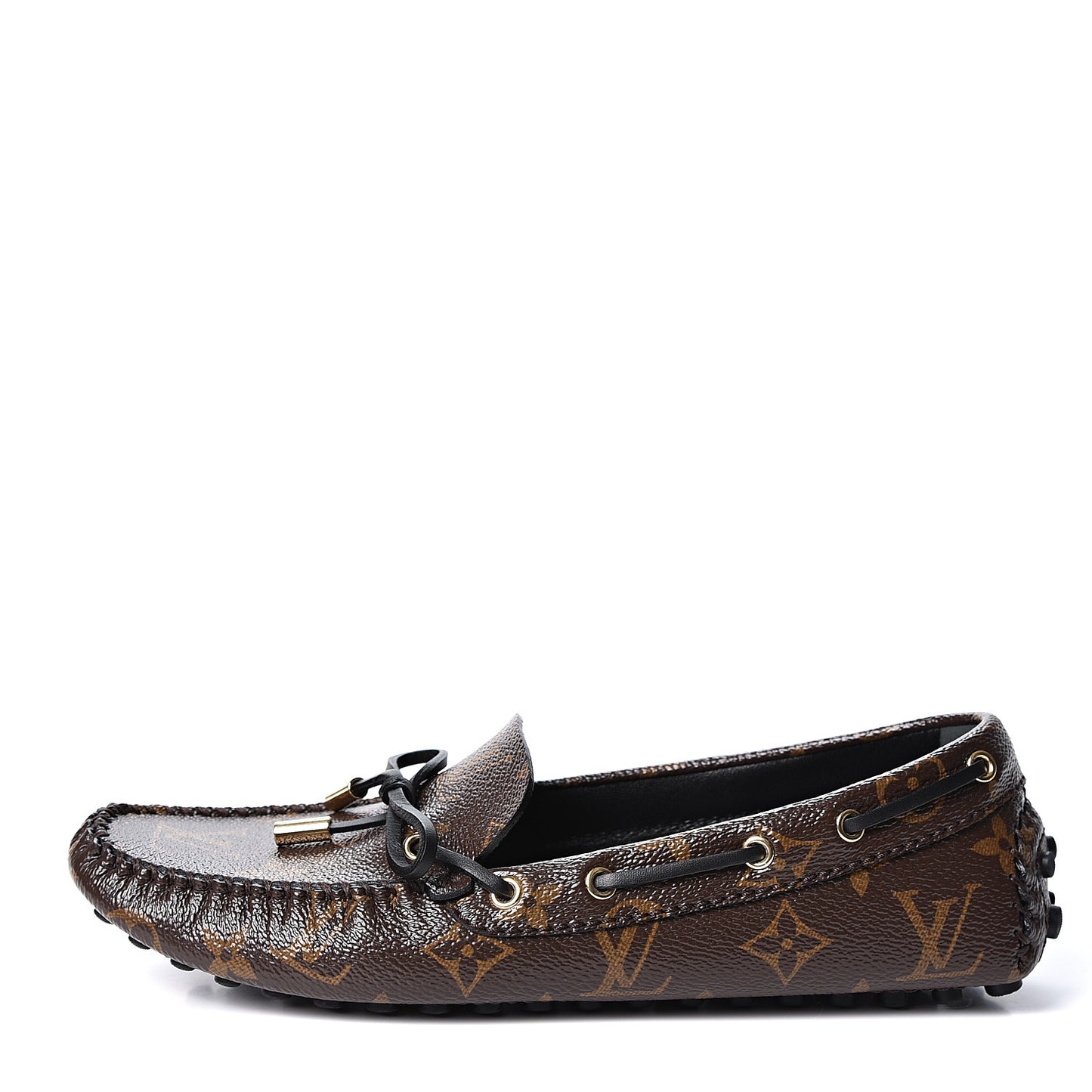 Patent Monogram Gloria Loafers 38