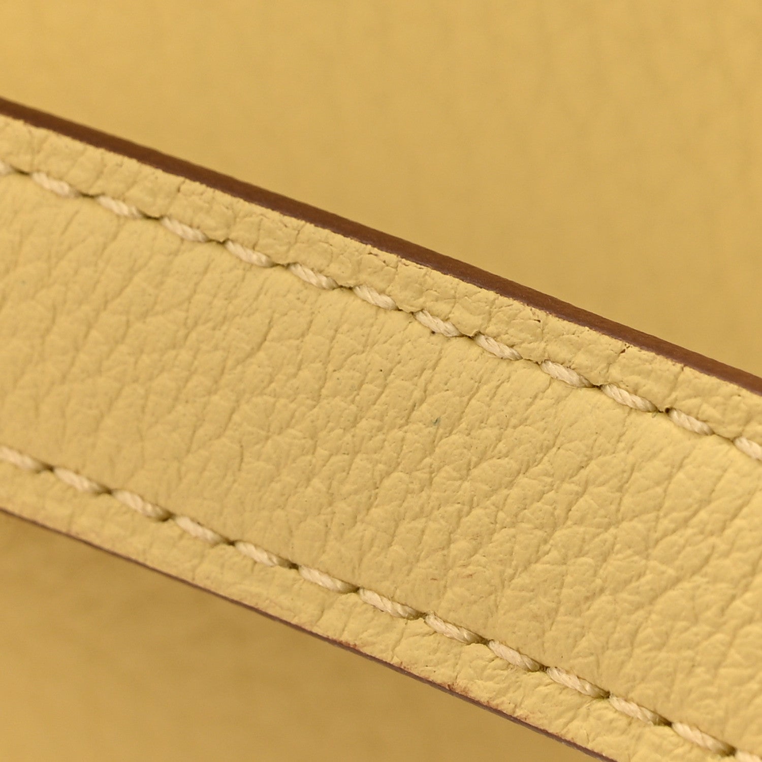 Hermes Togo Kelly Retourne 25 Jaune Poussin 11 of 11