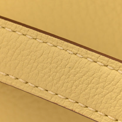 Hermes Togo Kelly Retourne 25 Jaune Poussin 11 of 11
