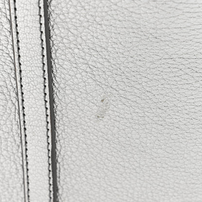 Balenciaga Metallic Goatskin Logo XXS Everyday Tote Argent Black 12 of 12