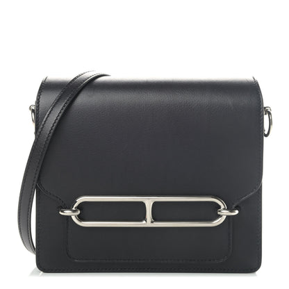 Hermes Evergrain Mini Sac Roulis Black 1 of 4