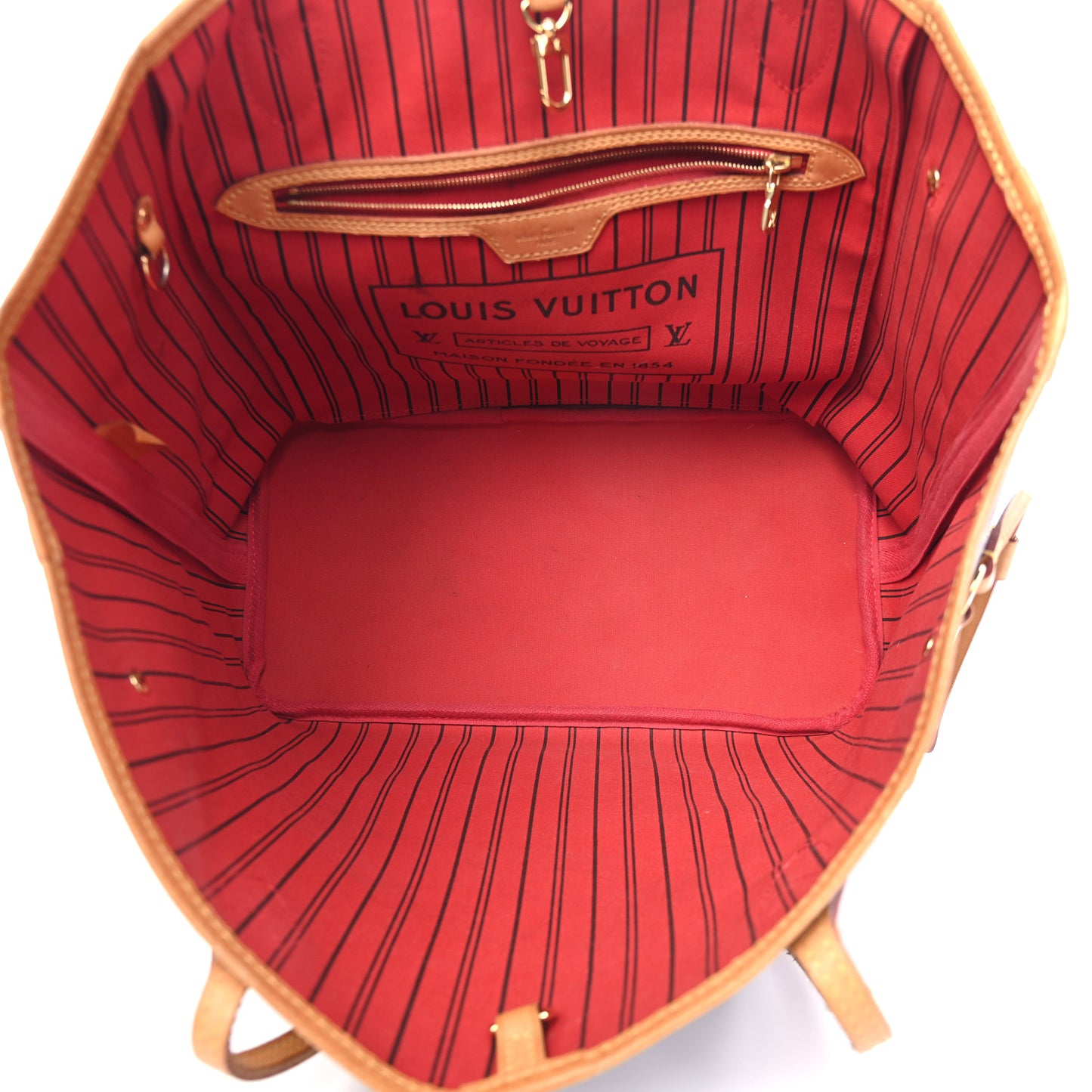 Monogram Neo Neverfull MM Cherry