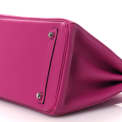 Hermes Togo Birkin 30 Rose Pourpre 10 of 12