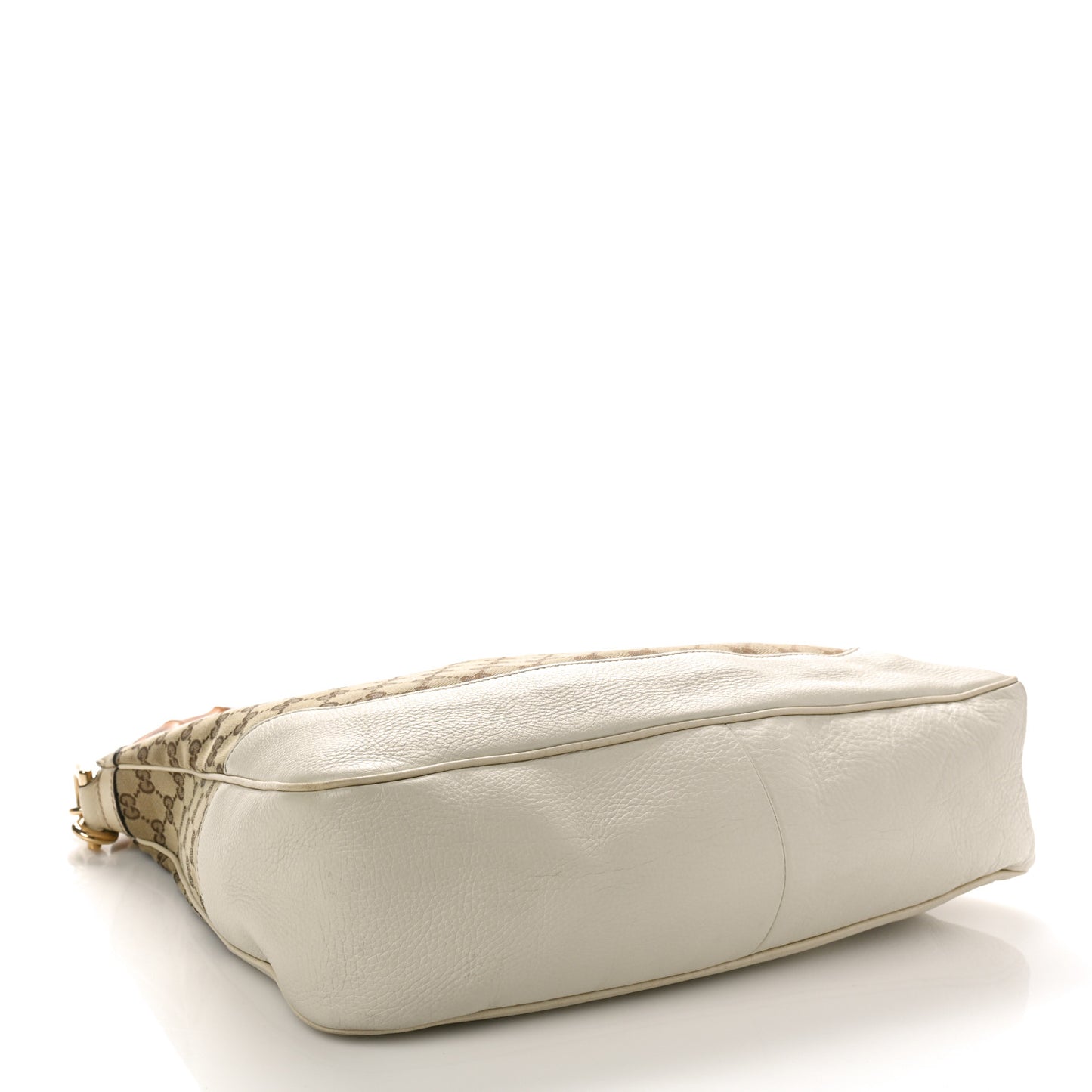 Monogram Medium Diana Bamboo Shoulder Bag Off White