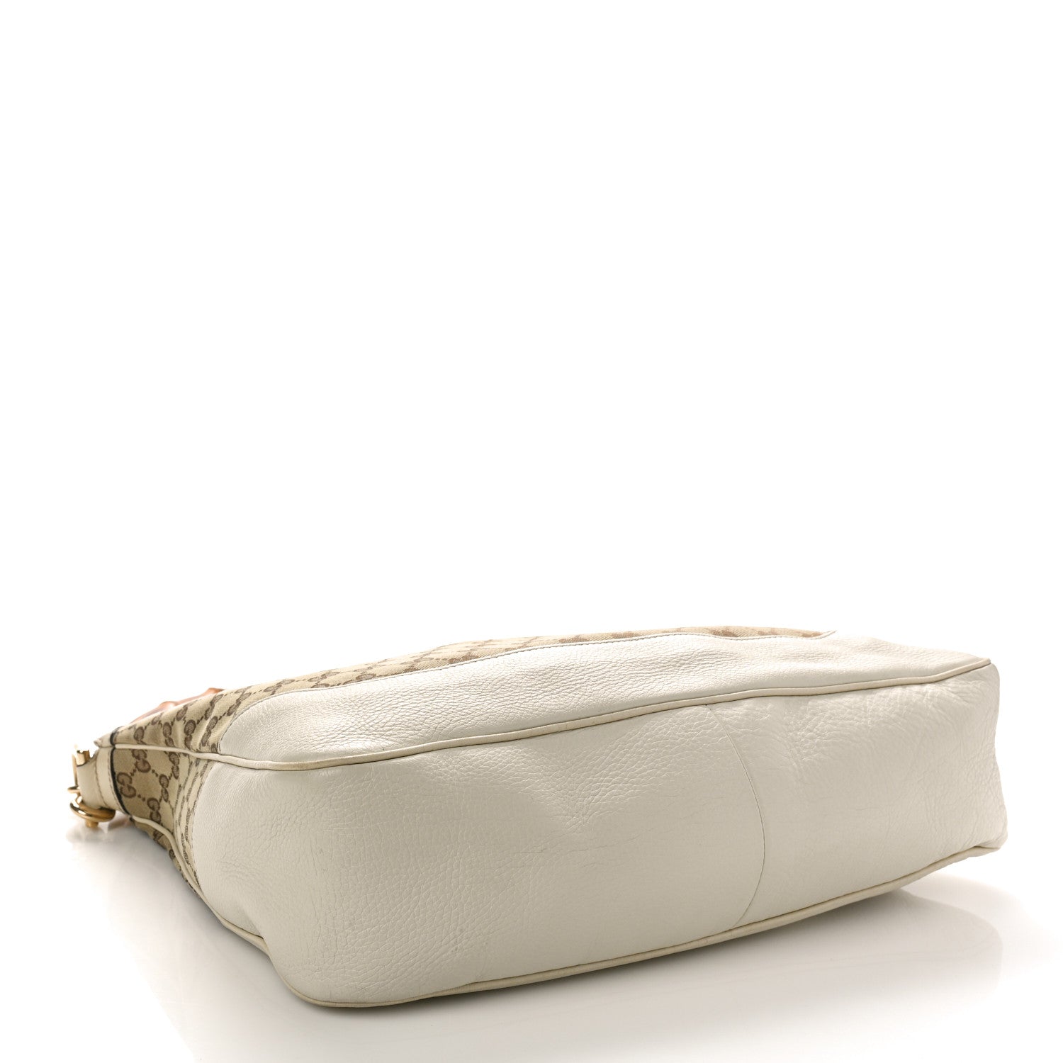 Gucci Monogram Medium Diana Bamboo Shoulder Bag Off White 4 of 12