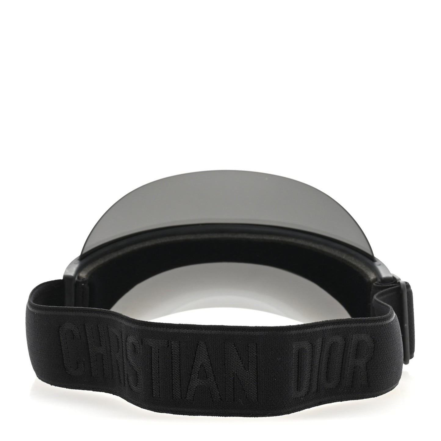 Mirrored DiorClubV1U Sun Visor Black
