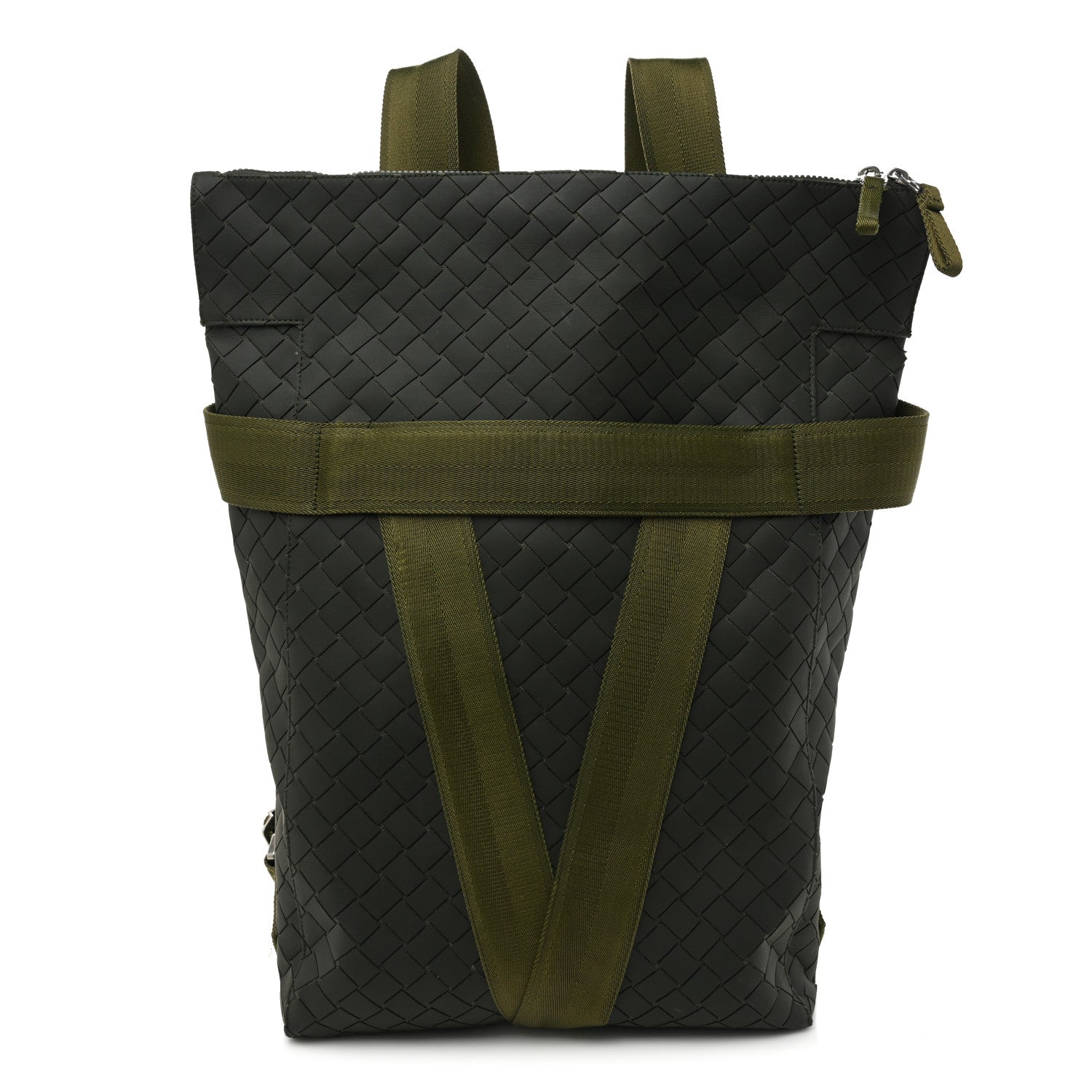 Bottega Veneta Intreccio Rubber Backpack Camping 1 of 15