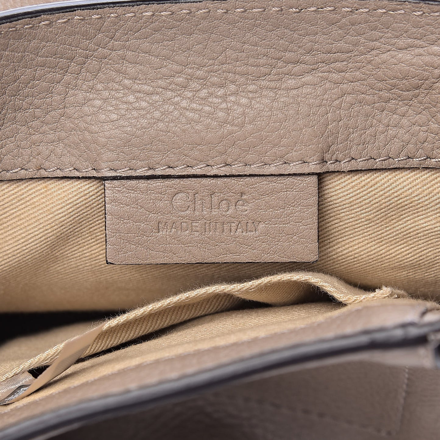 Suede Calfskin Mini Faye Backpack Motty Grey