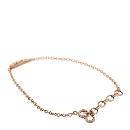Christian Dior Crystal Dior Logo Bracelet Rose Gold 3 of 6