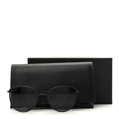 Chanel Metal Crystal Polarized Sunglasses 4258-B Black 8 of 8