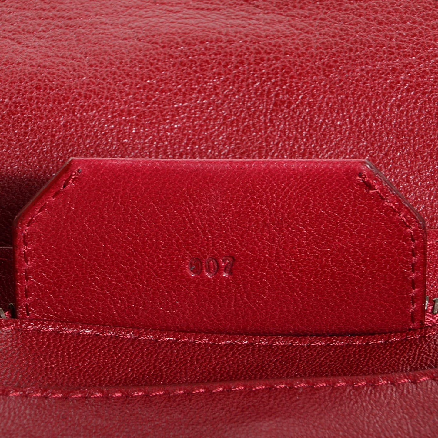 Lambskin Tiny PS1 Satchel Crimson