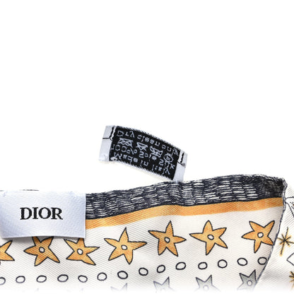 Christian Dior Silk L'Etoile Mitzah Scarf 4 of 4