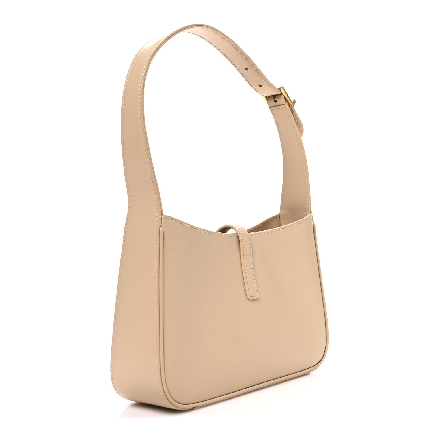 Saint Laurent Smooth Calfskin Le 5 A 7 Hobo Dark Beige 3 of 10