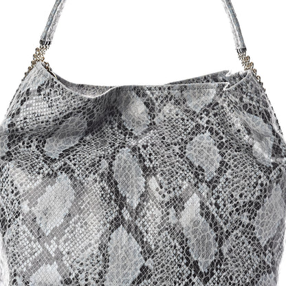 Stella McCartney Faux Python Bailey Boo Hobo Blue 7 of 9