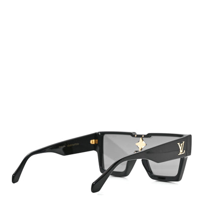 Louis Vuitton Acetate Swarovski Crystal Cyclone Sunglasses Z1578W Black 4 of 9