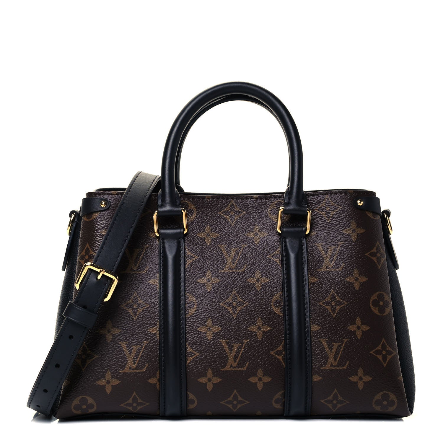 Louis Vuitton Monogram Soufflot BB Black 1 of 9