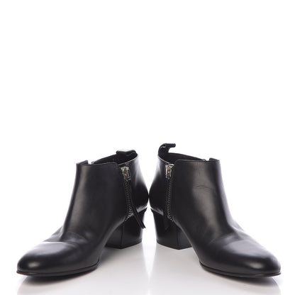 Gucci Kid Ankle Booties 39.5 Black 5 of 15