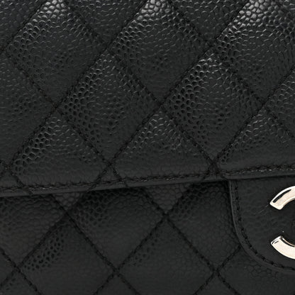 Chanel Caviar Quilted East West Flap Black 8 of 12