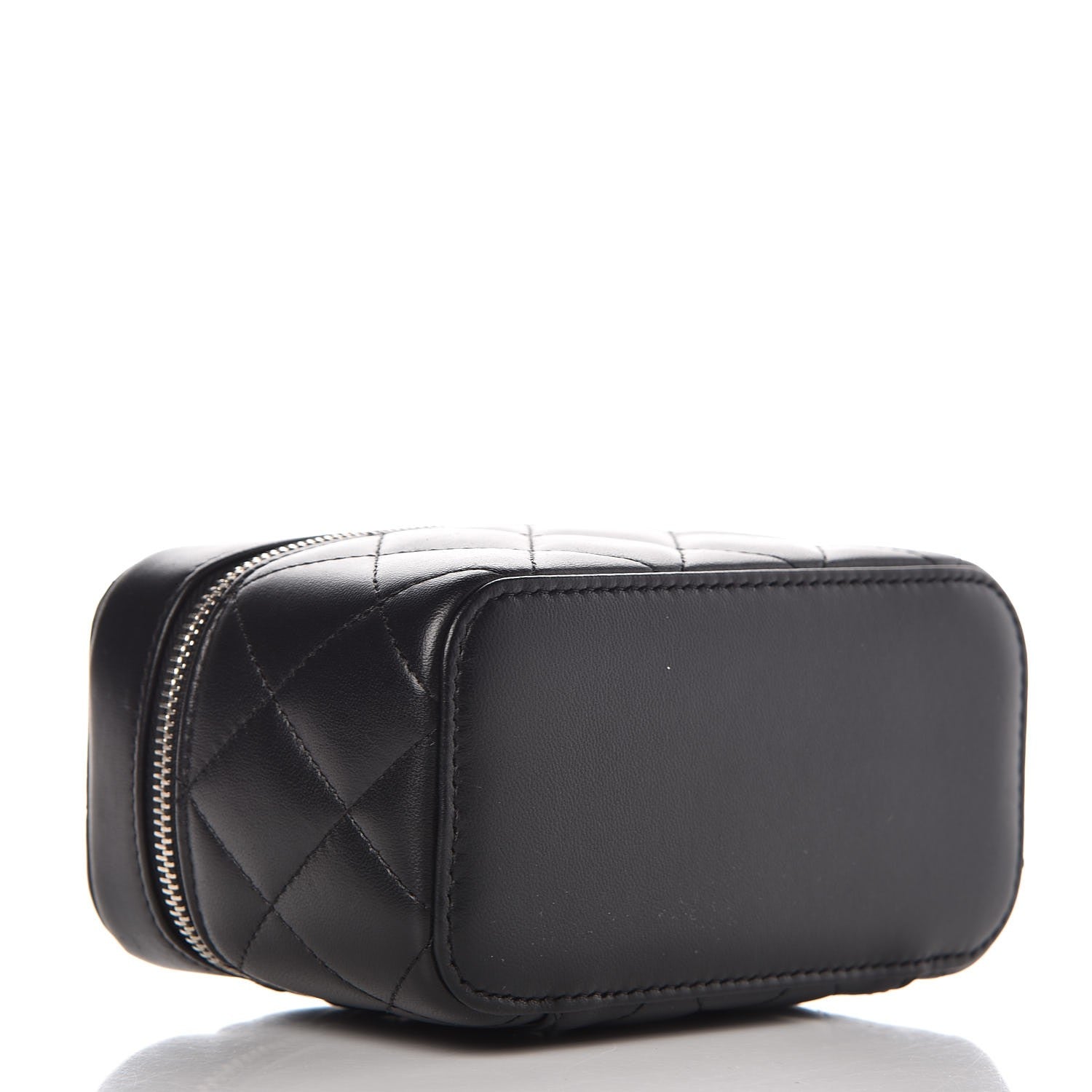 Chanel Lambskin Quilted Watch Case Black 4 of 10