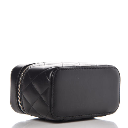 Chanel Lambskin Quilted Watch Case Black 4 of 10