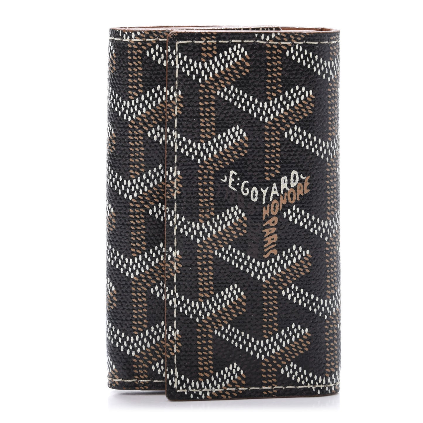 Goyardine Saint Michel 6 Key Holder Black