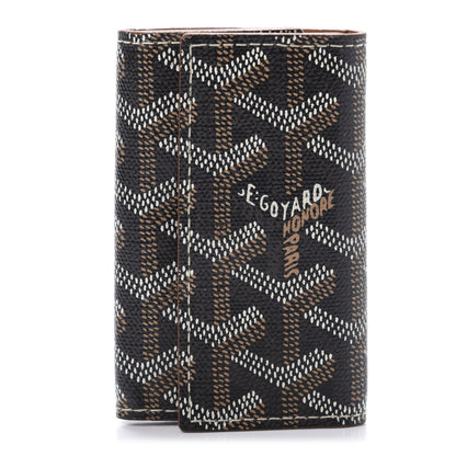 Goyard Goyardine Saint Michel 6 Key Holder Black 1 of 10