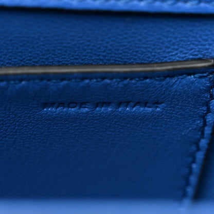 Valentino Garavani Calfskin Vlogo Loco Shoulder Bag Riverside Blue 7 of 10