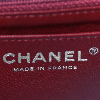 Chanel Caviar Quilted Jumbo Single Flap Red 7 of 10
