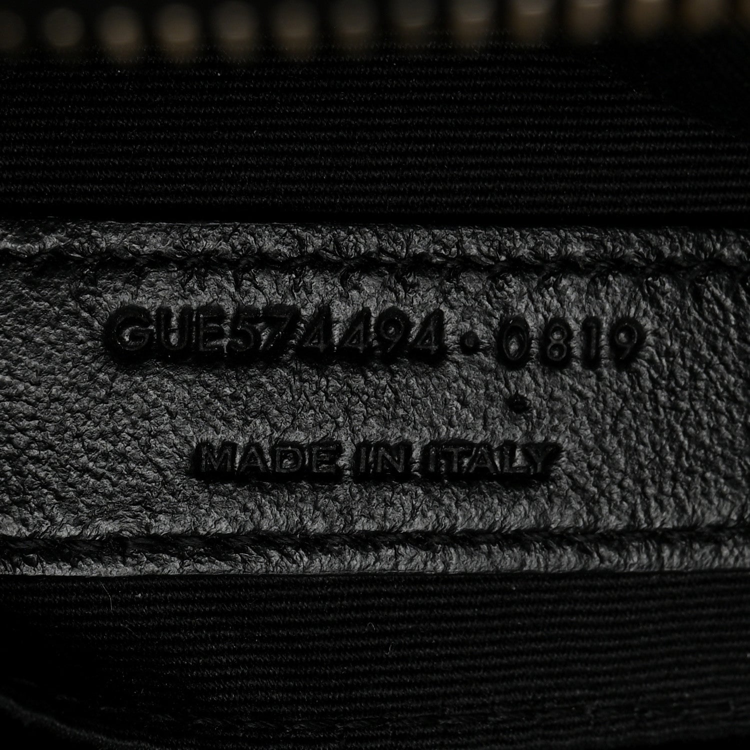 Saint Laurent Calfskin Matelasse Monogram Lou Camera Bag Black 7 of 11