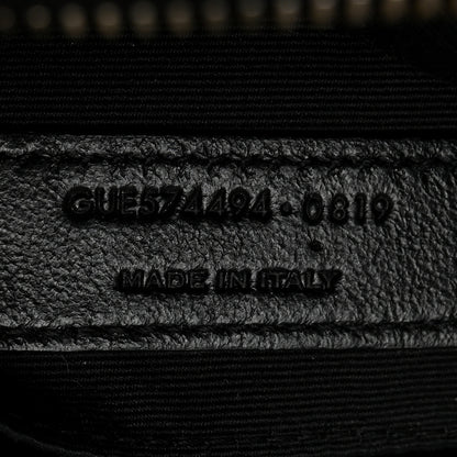 Saint Laurent Calfskin Matelasse Monogram Lou Camera Bag Black 7 of 11