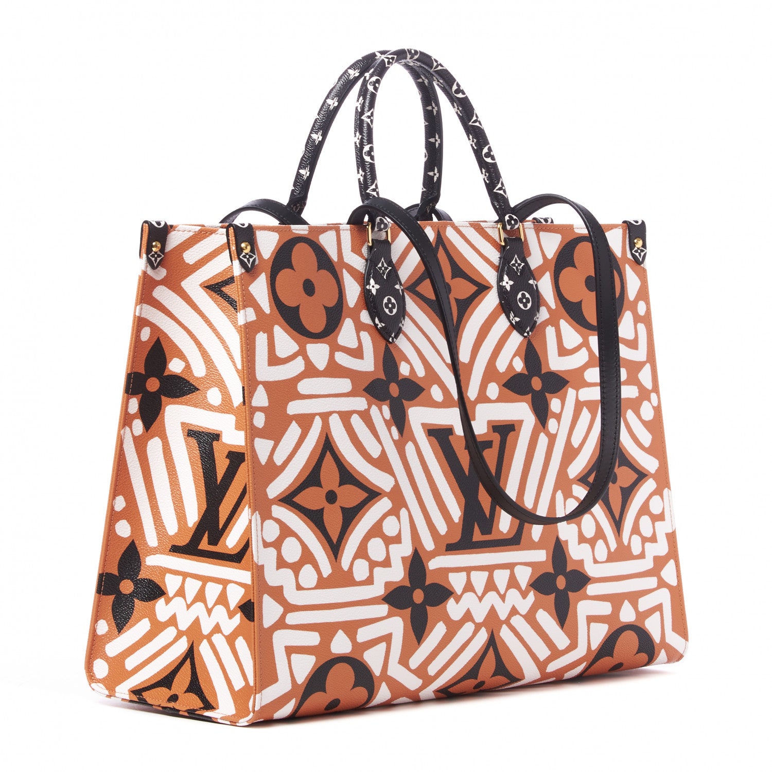 Louis Vuitton Monogram Giant Crafty Onthego GM Crème Caramel 2 of 8