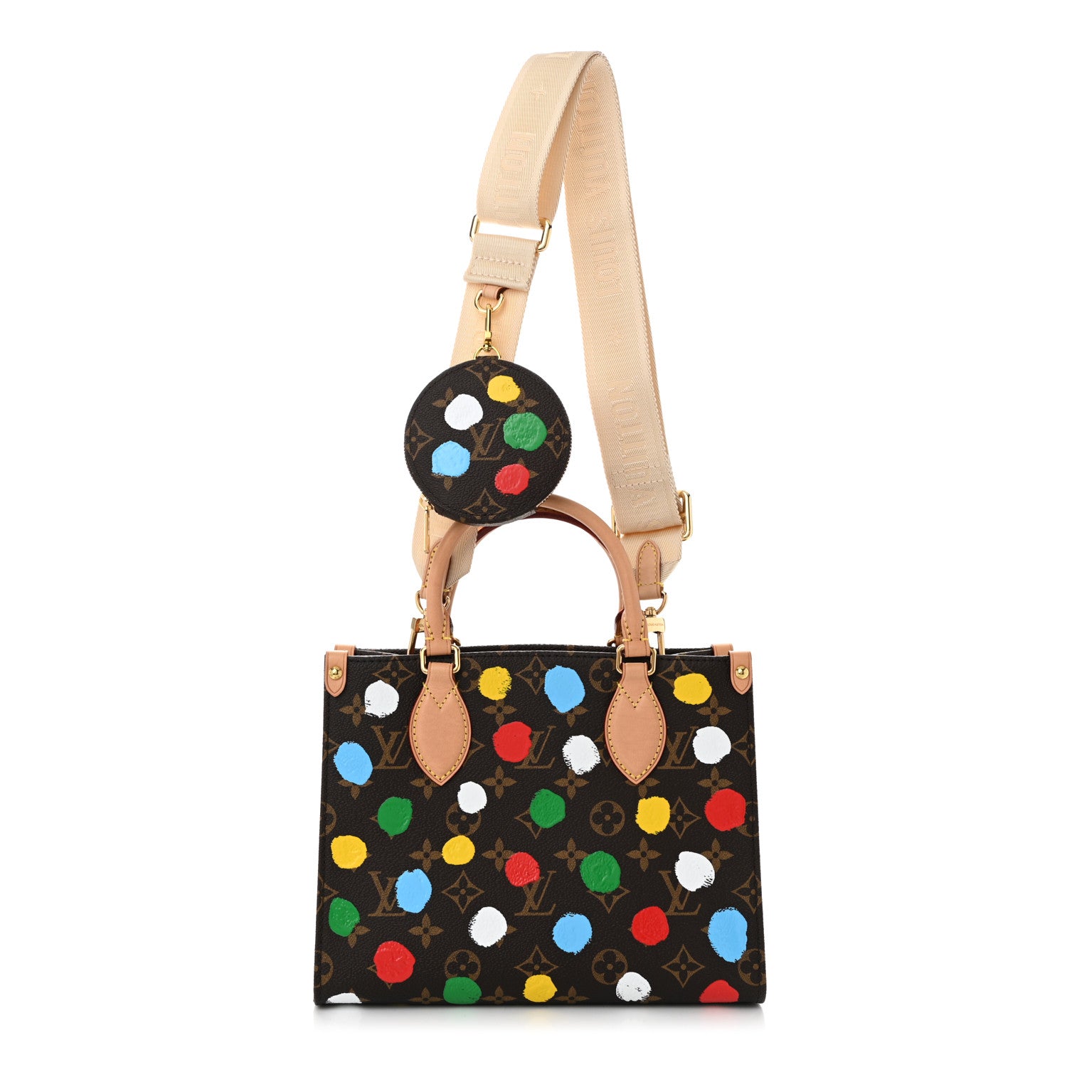 Louis Vuitton LV X YK Monogram Dots Onthego PM Multicolor 1 of 10