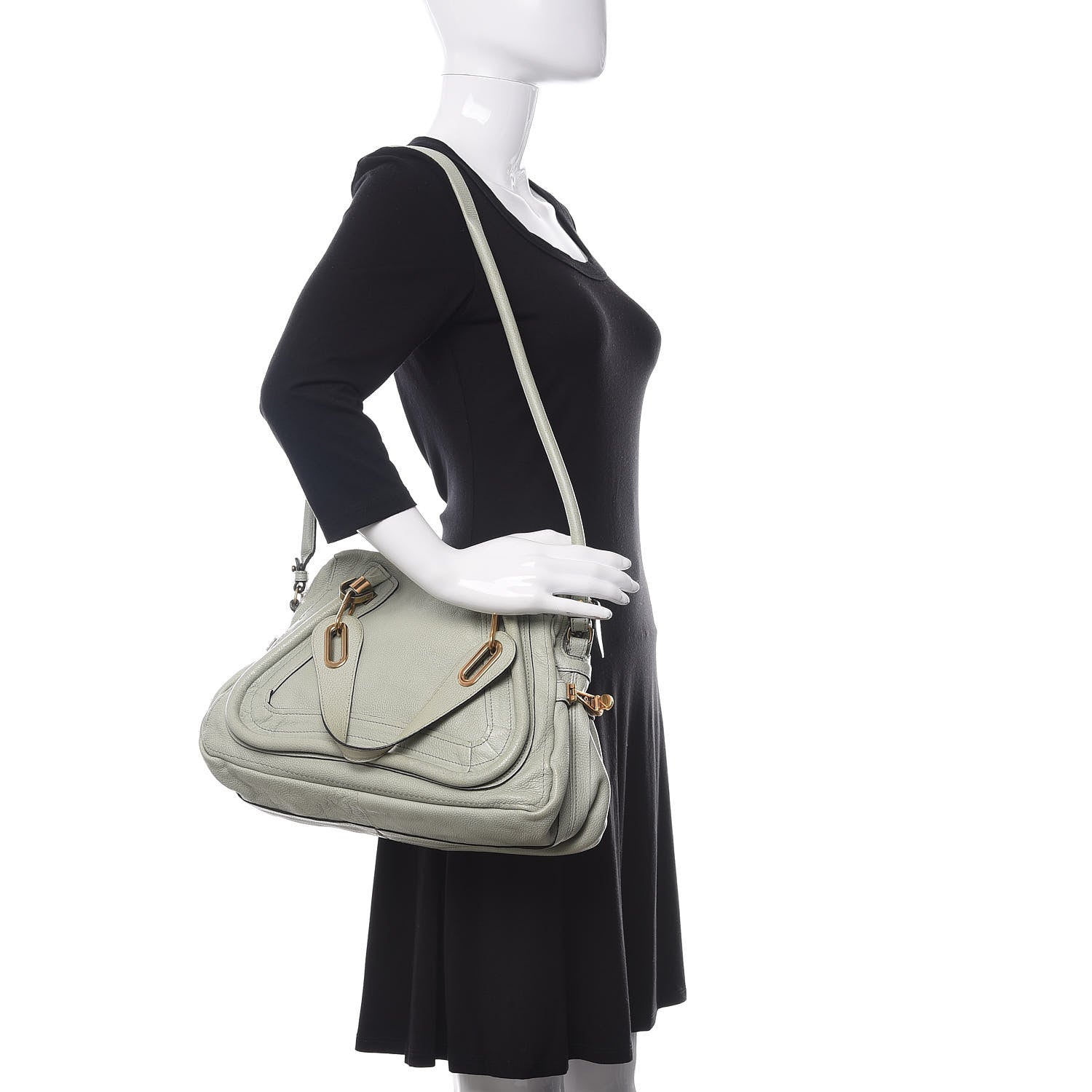 Chloe Calfskin Medium Paraty Atoll Blue 2 of 16