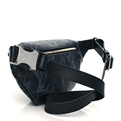 Louis Vuitton Monogram Pastel Discovery Bumbag Black 3 of 9