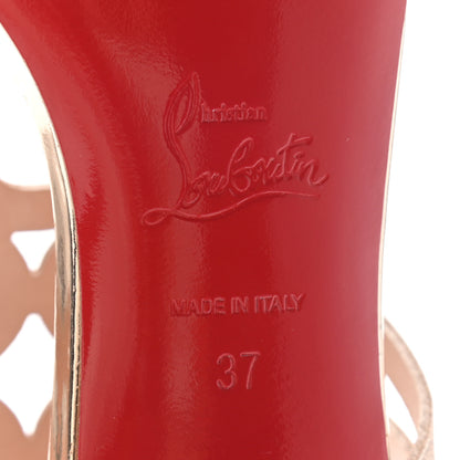 Christian Louboutin Glitter Renee 85 Sandals 37 Courtisane 5 of 7