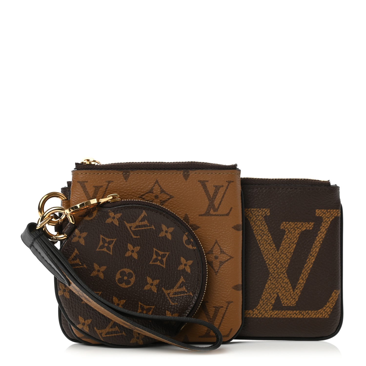 Louis Vuitton Reverse Monogram Giant Trio Pouch 1 of 8