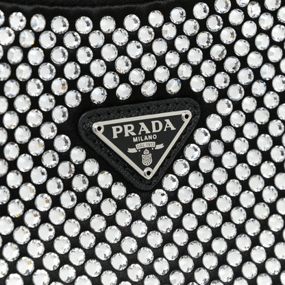 Prada Satin Crystal Mini Re-Edition 2000 Bag Cristal 10 of 11