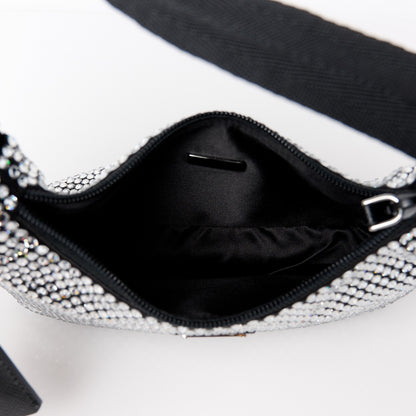 Prada Satin Crystal Mini Re-Edition 2000 Bag Cristal 5 of 12