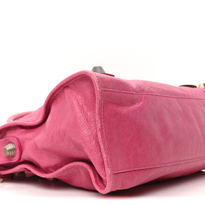Balenciaga Agneau Giant 21 Rose Gold Hardware City Cyclamen Fucsia 9 of 10