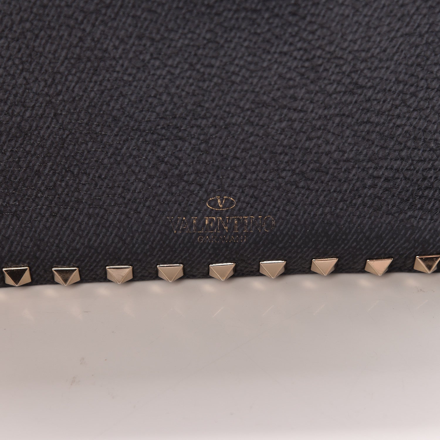 Valentino Garavani Pebbled Calfskin Rockstud Camera Crossbody Bag Deep Denim 14 of 14