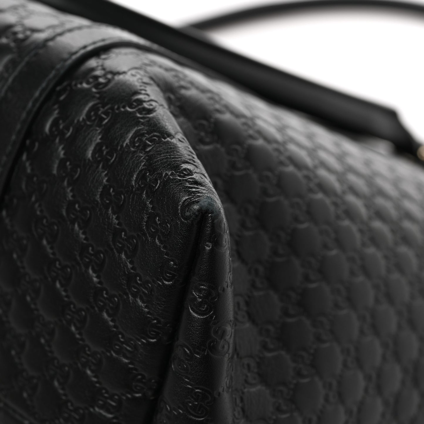 Microguccissima Medium Joy Tote Black