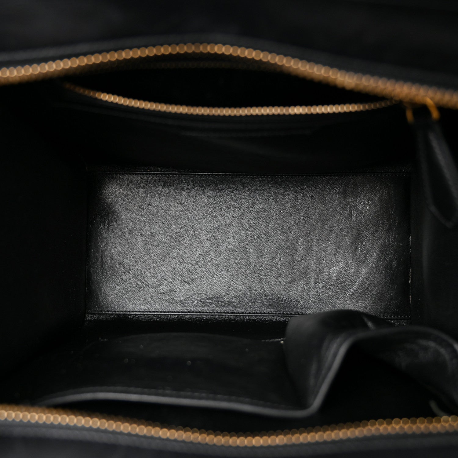 Celine Canvas Smooth Calfskin Micro Tri-Color Luggage Navy Blue 5 of 13