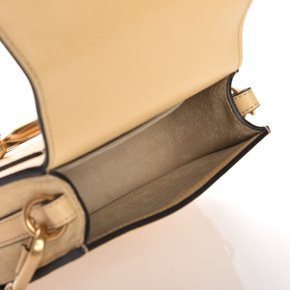 Chloe Calfskin Suede Small Nile Bracelet Bag Subtle Yellow 5 of 8
