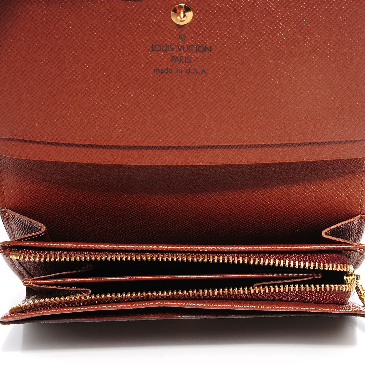 Louis Vuitton Monogram Porte-Monnaie Tresor Wallet 6 of 6